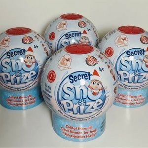 Elf On The Shelf Minis RARE Secret Sno Prize SERIES 1 Lot of 4 NEW SEALED!